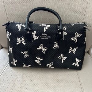 Coach Georgia Satchel with Bows
